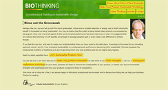 Desktop Screenshot of biothinking.com